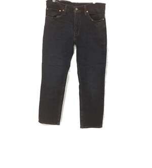 Levi's 511 Jeans Men’s 34X29 Blue Dark Wash Straight Slim Fit Stretch  Workwear